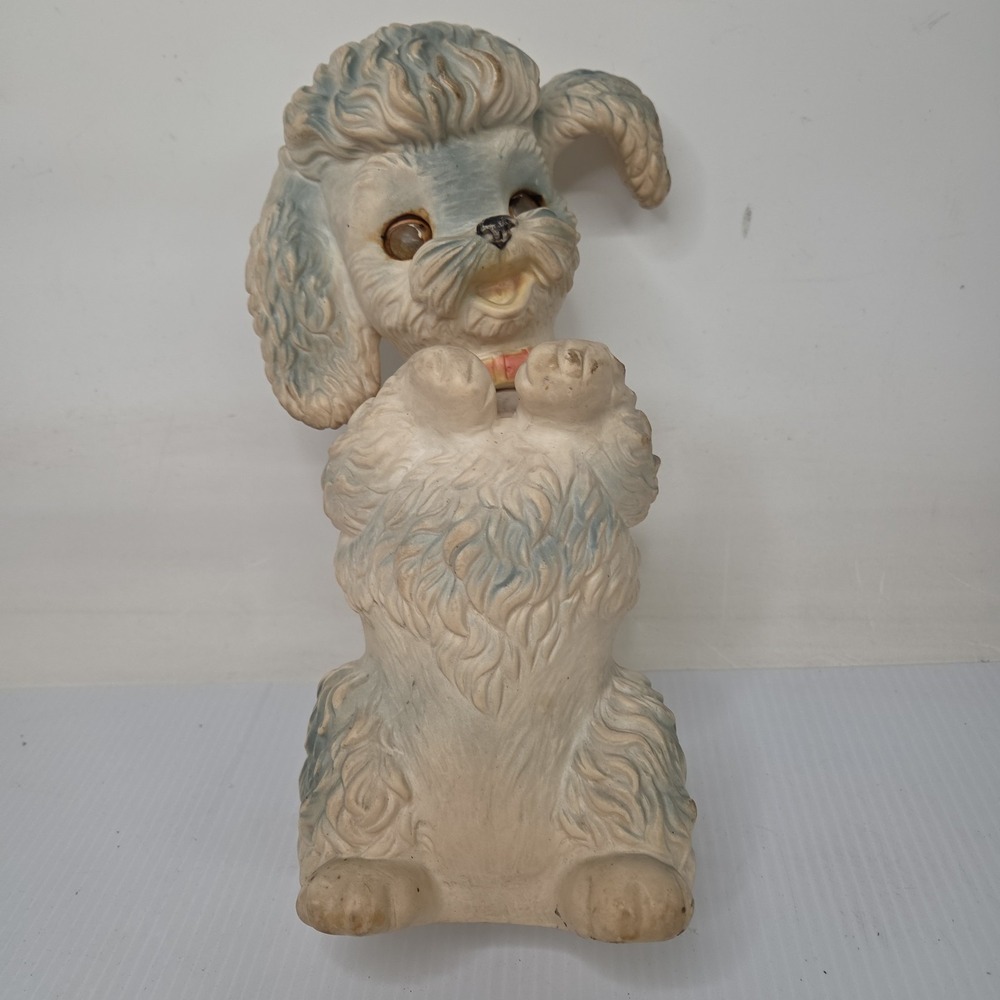 1968‎ Rubber Squeak Dog Edward Mobley Co Toy